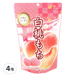 Seiki 水蜜桃麻糬, 4個, 120g