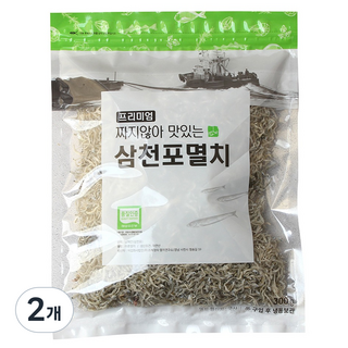 chonghaemyongga 頂級不鹹美味三千浦鯷魚, 300g, 2個