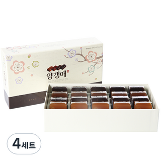 양갱애 양갱 종합세트 대, 800g, 4세트