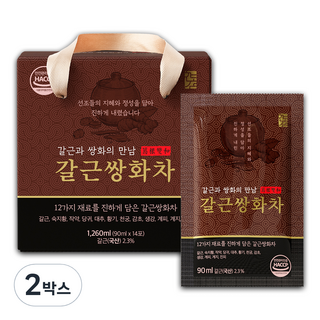 한보감 갈근쌍화차, 90ml, 14개입, 2박스