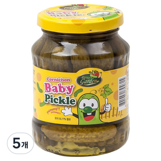 FARMER'SGARDEN 迷你醃黃瓜, 340g, 5個