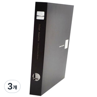 에코청운 칼라파렛트 D링바인더 A4 3공, 랜덤 발송, 3개