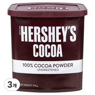 HERSHEY'S 好時 可可粉, 226g, 1罐, 3罐