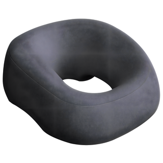 StarGo 記憶棉中空美容院趴枕/家用推拿按摩枕/SPA按摩趴枕/午休趴睡枕/防手麻辦公室午睡枕, 深灰色, 1個