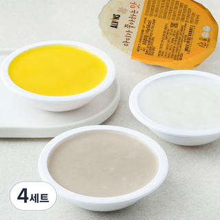 엘빈즈 클래식 냉장 이유식 초기1(만 4~6개월) A세트, 4세트