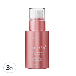 medicube PDRN 粉紅外泌體淡痕安瓶 2000, 30ml, 3個