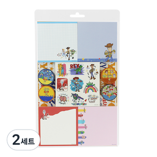 迪士尼裝飾貼紙套組, 玩具總動員, 2套