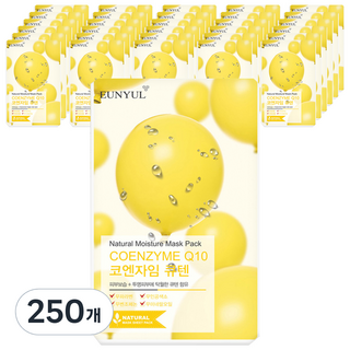은율 내츄럴 코엔자임 큐텐 마스크팩, 1개입, 250개