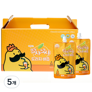 꼬샤꼬샤 도라지 배즙 스파우트형, 2.2L, 100개