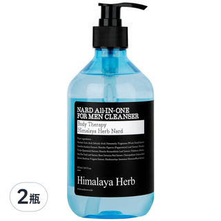 NARD 男性多合一沐浴露, 500ml, 2瓶