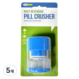 ezydose Jumbo型磨藥器 隨機出貨, 5個