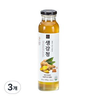 허니비푸드 꿀을그린사람들 생강청, 400g, 1개입, 3개