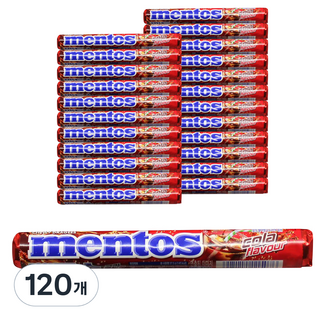 mentos 曼陀珠 軟糖 可樂口味, 120條, 37.5g