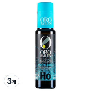 오로바일렌 엑스트라 버진 올리브오일 오히블랑카, 3개, 100ml