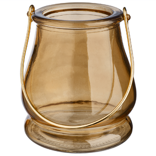 VEGA Aparna 附提把玻璃燭台, 夕暮棕