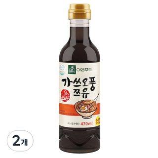 이엔푸드 가쓰오풍 쯔유, 470ml, 2개