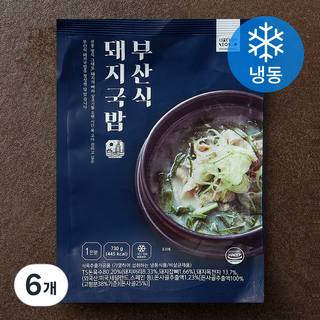부산식 돼지국밥 (냉동), 730g, 6개