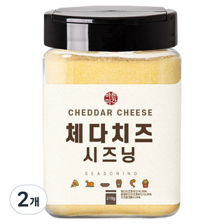 Barunmeegak 切達起司調味粉, 2個, 210g