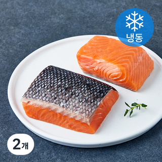 연어 스테이크용 (냉동), 2개, 200g
