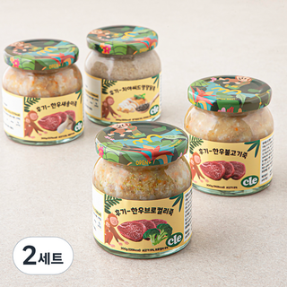 cle 후기 9~11개월 프로틴 이유식 200g x 4종 세트, 800g, 2세트