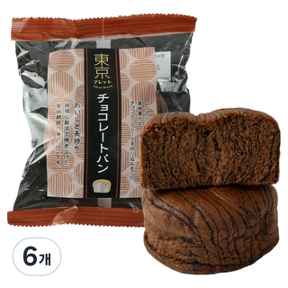 Tokyo Bread 巧克力麵包, 70g, 6個