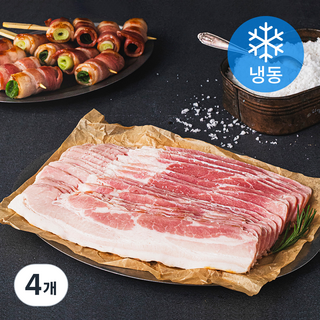 오뗄 맛있는 베이컨 (냉동), 500g, 4개