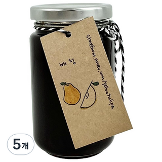 노랑튤립 배청, 250ml, 1개입, 5개