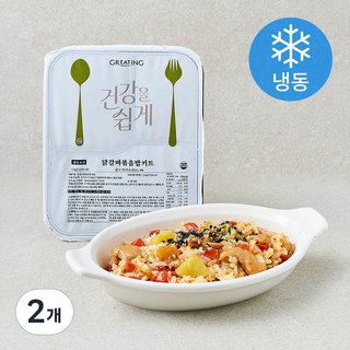 그리팅 닭갈비볶음밥키트 (냉동), 151g, 2개