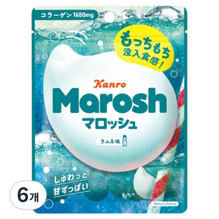 Kanro 甘樂 Marosh 雷姆內味果凍, 46g, 6個