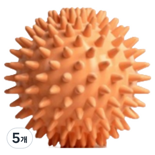 Heldon 刺猬按摩球, 5個, 橘色