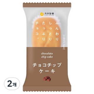 마루나카 초코칩 케이크, 54g, 2개