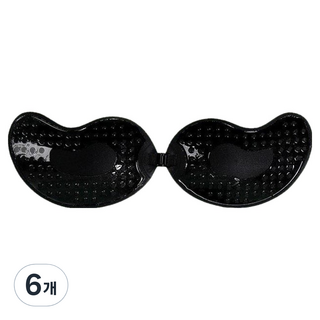 썸즈마인 초박형 니플밴드 블랙 B컵, 6개