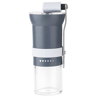 Couselect 露營便攜手搖咖啡磨豆機陶瓷磨芯, 1個, 25ml, 灰色