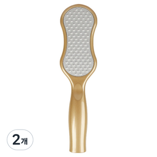 Alice Home 後腳跟足部去角質器 G金色 22.5 x 5.3 cm, 2個, 1入, 100g