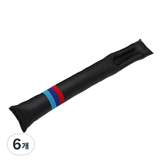 엠노블 차량용 카본룩 틈새쿠션, 카본룩 + M스포츠, 6개