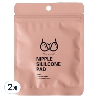 Irop Sanghoe 隱形胸貼 膚色花朵 2片入袋裝, 2個