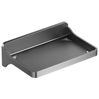 OMG 免打孔牆面置物架 30 x 20.2 x 9.5cm, 1個, 灰色