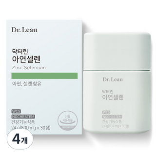 닥터린 아연셀렌 24g, 30정, 4개
