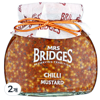 MRS BRIDGES 辣椒芥末醬, 200g, 2個