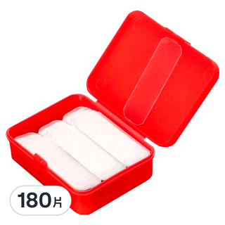 透明加厚無痕不殘膠雙面矽軟膠貼片 4.5 x 1.5cm, 180片