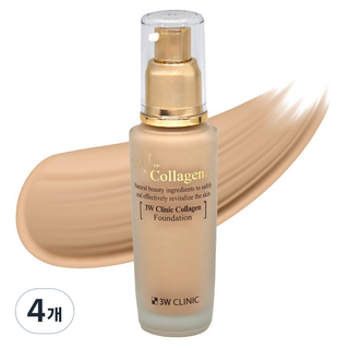 3W CLINIC 膠原蛋白粉底液 50ml, 23號, 4瓶