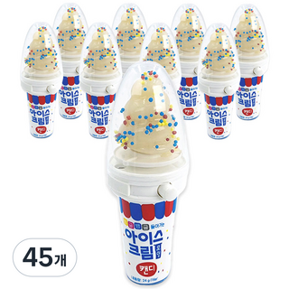 아이스크림 모양 캔디, 24g, 45개