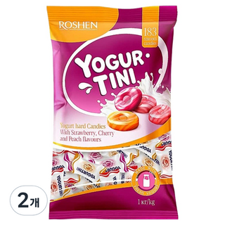 로셴 요거트 캔디, 1kg, 2개