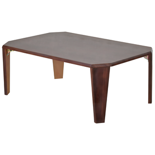 HOPMA 合馬家具 達克多角形和室桌 E-GS750PBR, 胡桃木