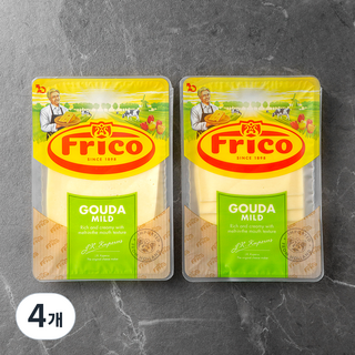 프리코 고다 슬라이스 치즈, 150g, 1개입, 4개