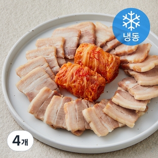 함께하닭 삼겹 보쌈 수육 (냉동), 4개, 300g