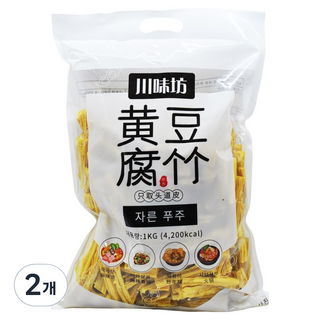 Cheonmibang 川味坊 大容量切塊腐竹, 1kg, 2個