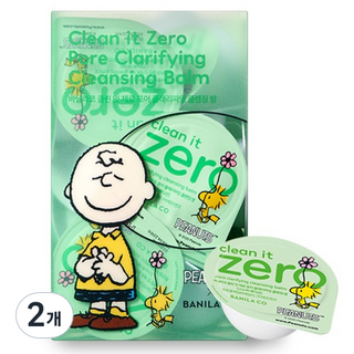 BANILA CO 芭妮蘭 史努比版Clean It Zero毛孔潔面膏旅行組 16入