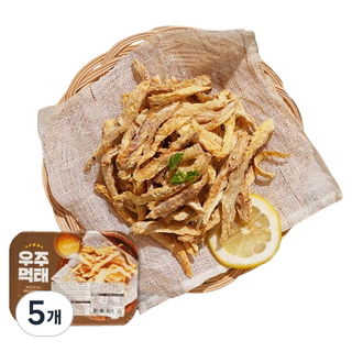 弘益商會 香酥宇宙墨太魚乾, 55g, 5個