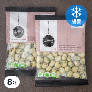 오마뎅 파 어묵 (냉동), 200g, 8개